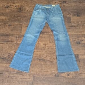 G-Star Raw Blue Bell Cut Flared Jeans Maver Comfort Denim Y2K Retro Boho Fit
